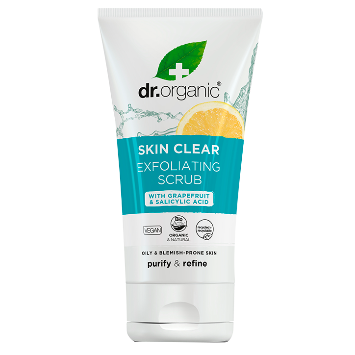 Dr. Organic Skin Clear Tea Tree Face Scrub - 150ml-1