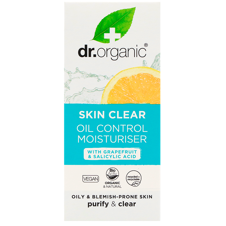 Dr. Organic Skin Clear Tea Tree Oil Control Moisturiser - 50ml-1