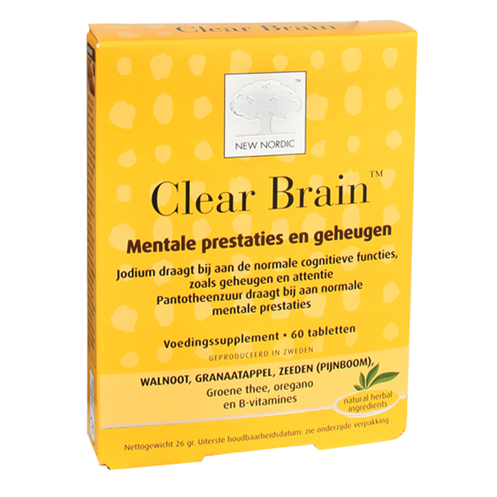 New Nordic Clear Brain (60 Tabletten)-1