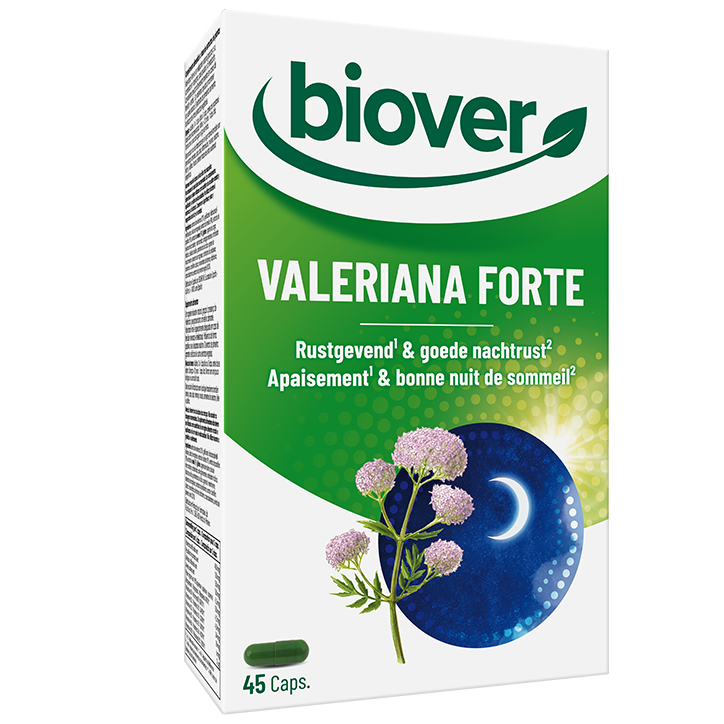 Biover Valeriana Forte (45 Capsules)-1