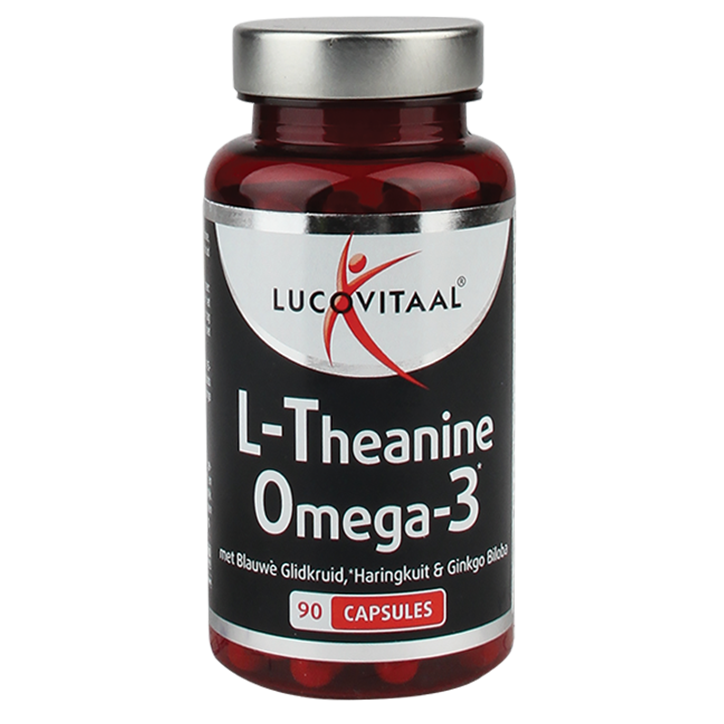 Lucovitaal L-Theanine Omega-3 - 90 Capsules-1