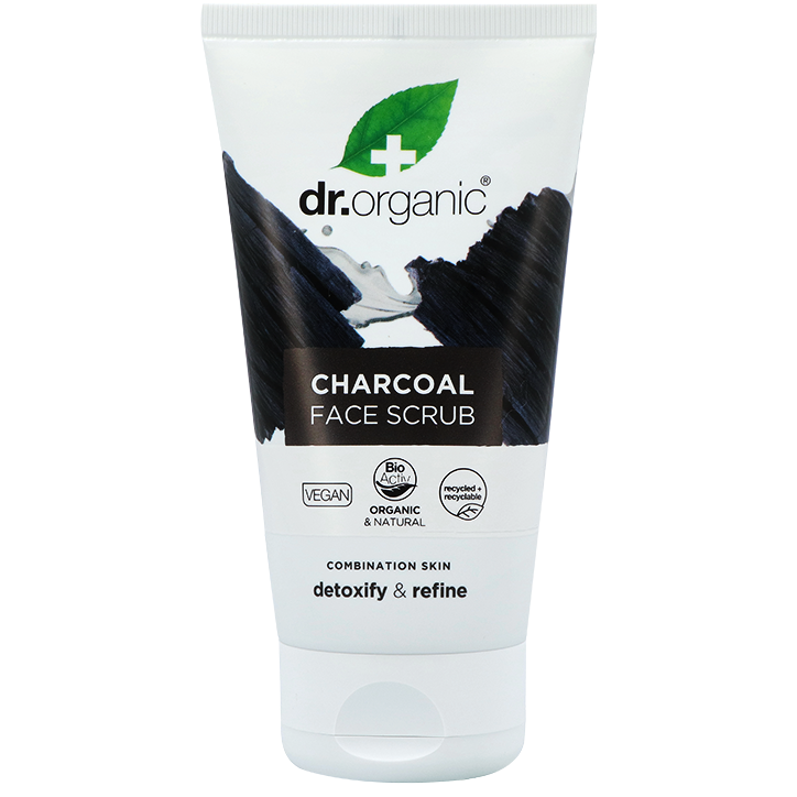 Dr. Organic Charcoal Face Scrub - 125ml-1