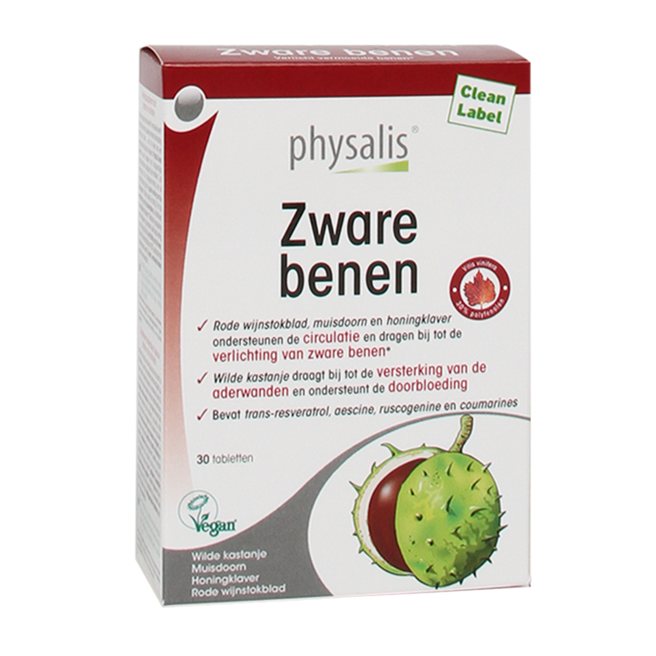 Physalis Zware Benen Bio (30 Tabletten)-1