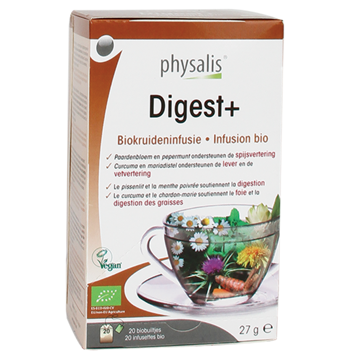 Physalis Infusion de plantes Digestion Bio-1
