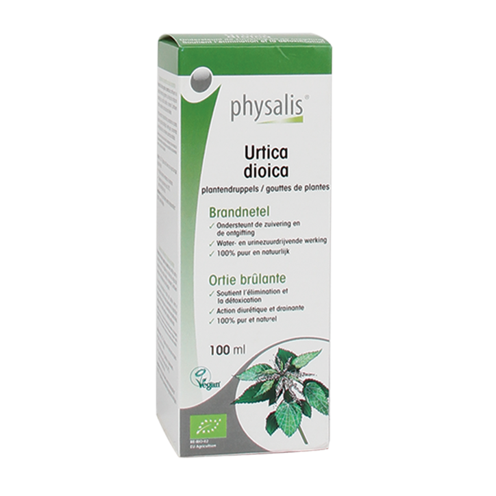Physalis Urtica Dioica Brandnetel Tinctuur Bio - 100ml-1
