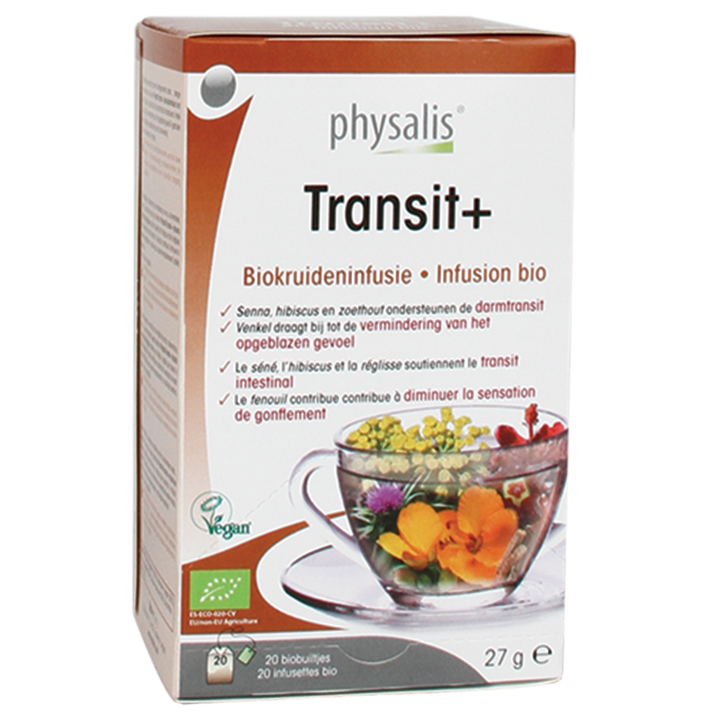 Physalis Kruideninfusie Transit+ Bio - 20 theezakjes-1