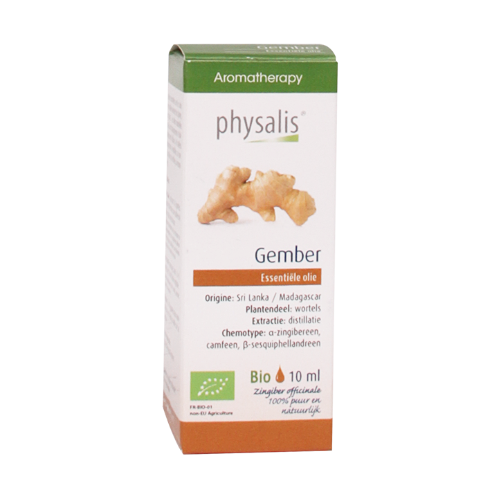 Physalis Gember Olie Bio - 10ml-1