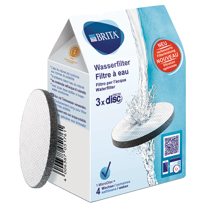 BRITA Filterpatroon Waterfles MicroDisc Filters - 3 filters-1