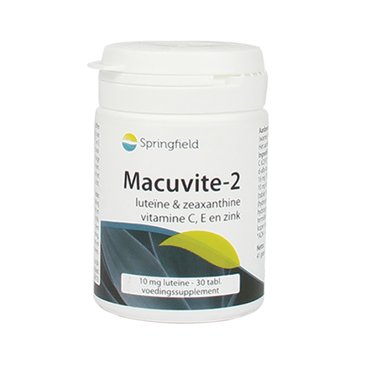 Springfield Macuvite-2 Luteine & Zeaxanthine (30 Tabletten)-1