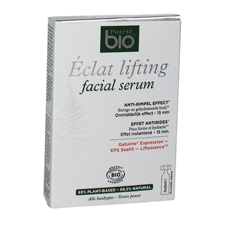 Pureté Bio Eclat Lifting Facial Serum - 5 x 2ml ampullen-1