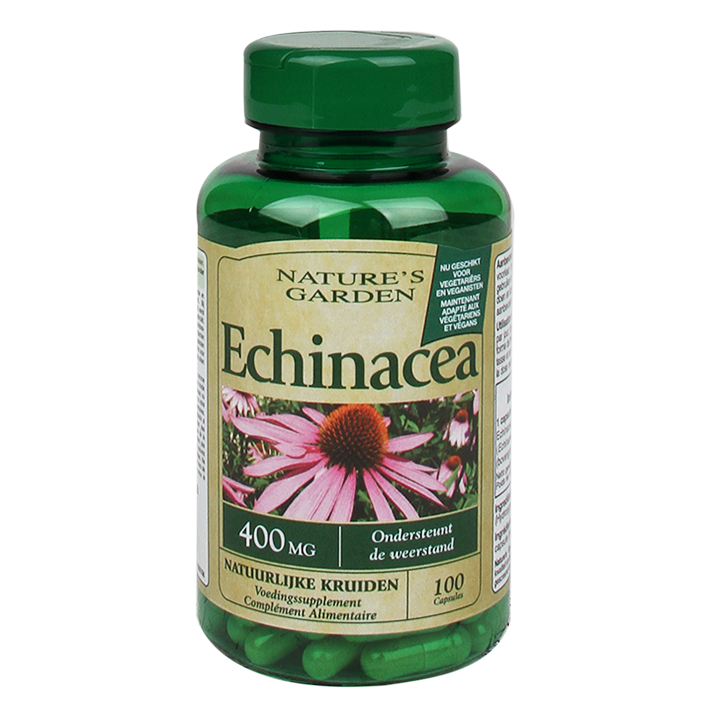 Nature's Garden Echinacea, 400mg (100 Capsules)-1