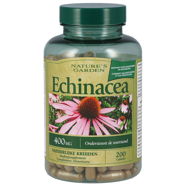 Nature's Garden Echinacea, 400mg (200 Capsules)-1