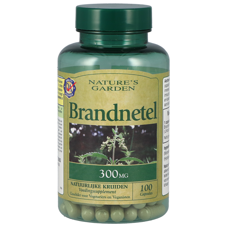 Nature's Garden Brandnetel, 300mg - 100 Capsules-1
