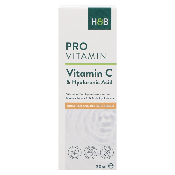 Holland & Barrett Pro Sérum Vitamine C et Acide Hyaluronique - 30ml-1
