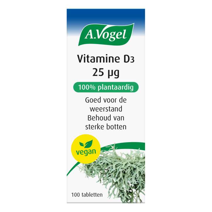 A.Vogel Vitamine D3 25 mcg (100 Tabletten)-1