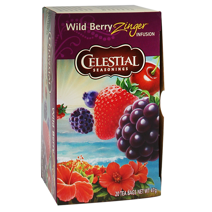Celestial Seasonings Wild Berry Zinger - 20 theezakjes-1