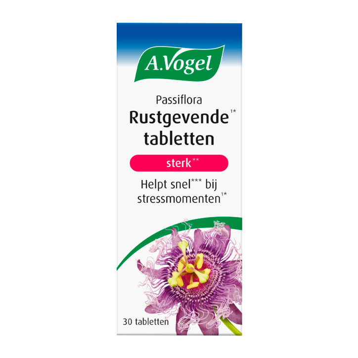 A.Vogel Passiflora Rustgevend Sterk (30 Tabletten)-1