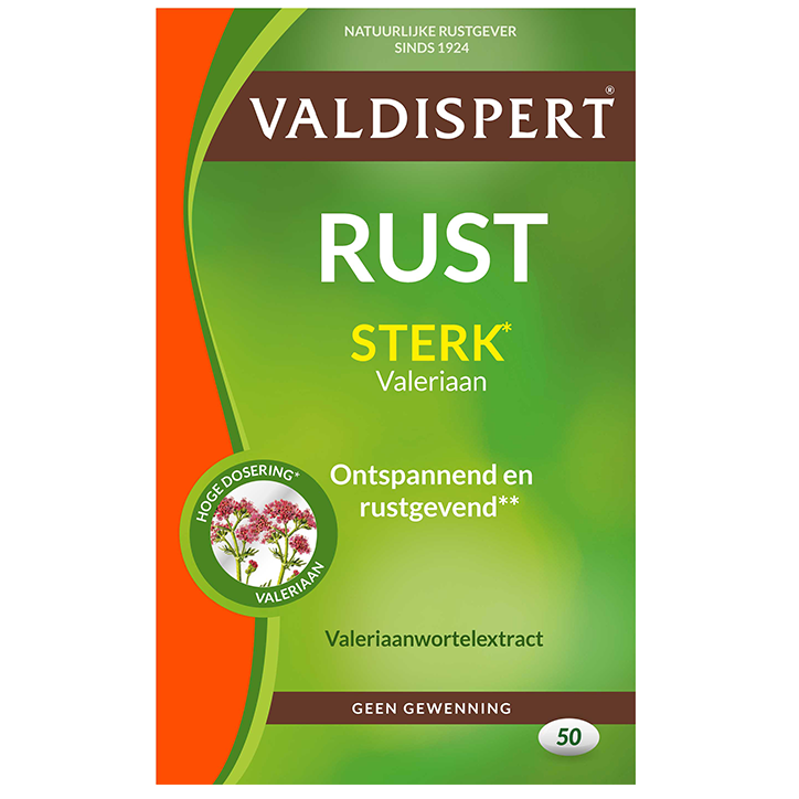 Valdispert Rust Sterk (50 Tabletten)-1