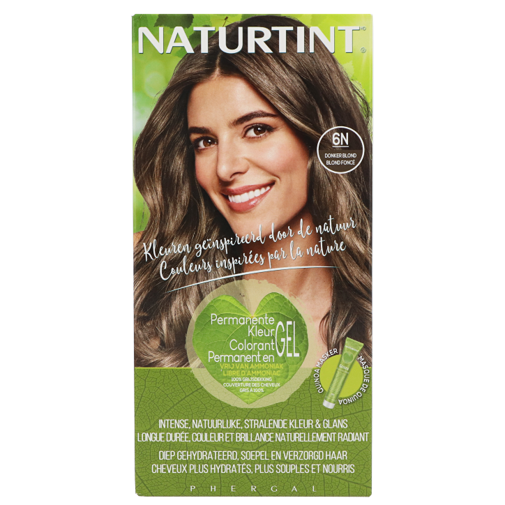 Naturtint Permanente Haarkleuring 6N Donker Blond - 170ml-1