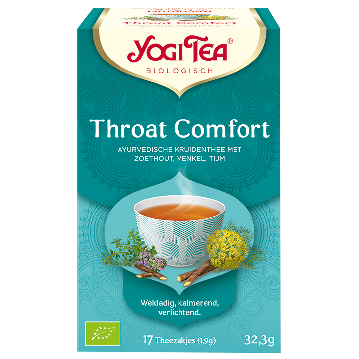 Yogi Tea Confort de la gorge Bio (17 sachets)-1