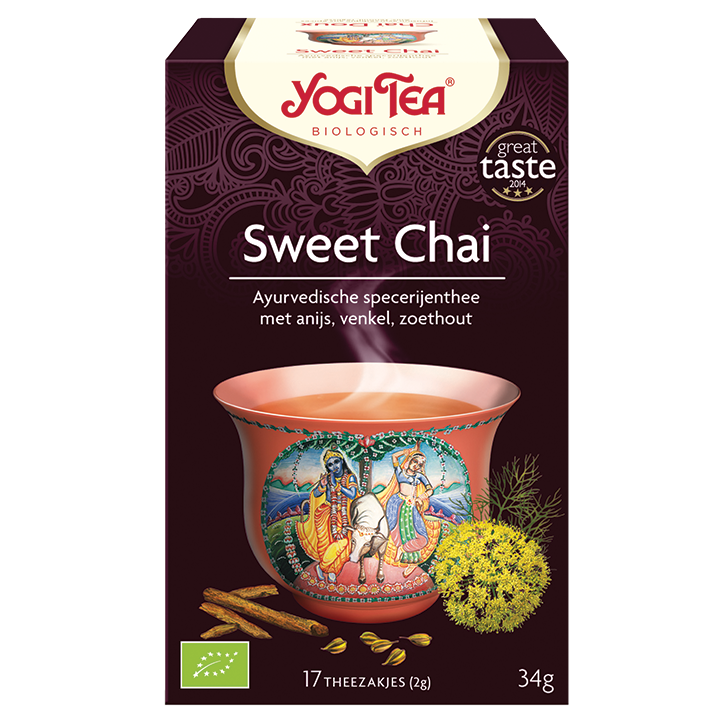 Yogi Tea Sweet Chai Bio (17 Theezakjes)-1
