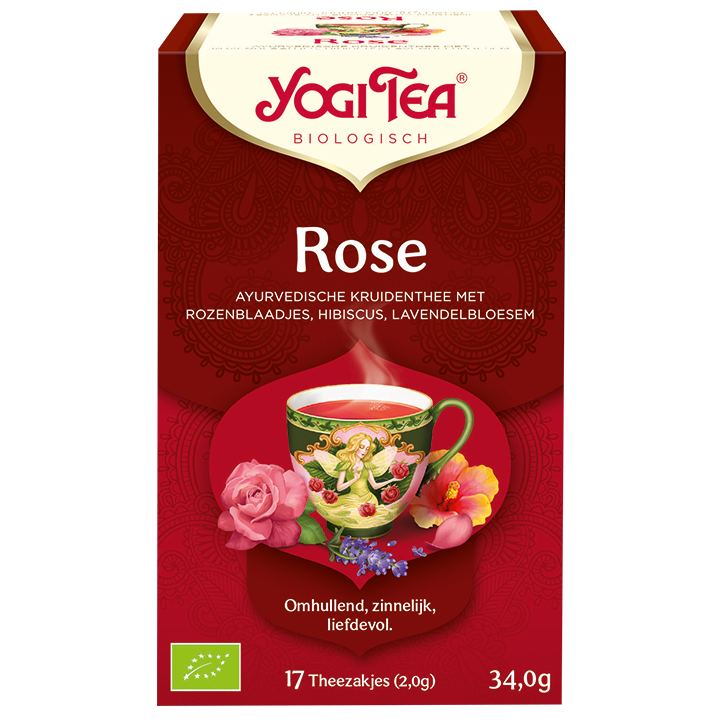 Tisane Yogi Tea Tao à la rose Bio-1