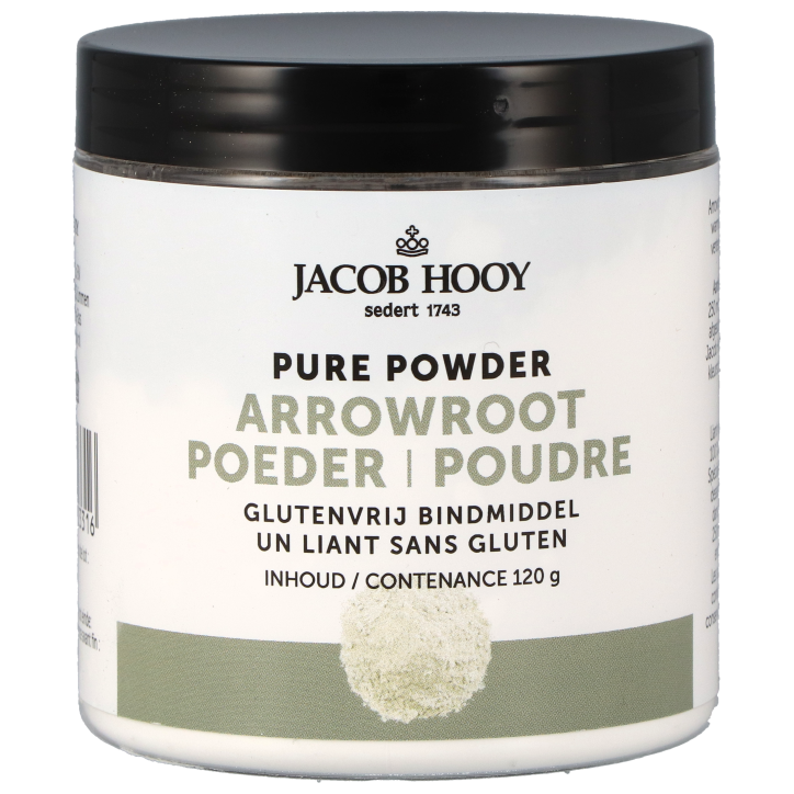 Jacob Hooy Poudre d'Arrowroot Pure - 120g-1