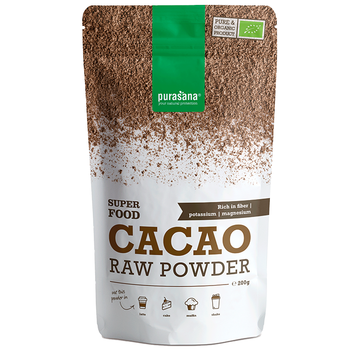 Purasana Poudre de Cacao pure Bio-1