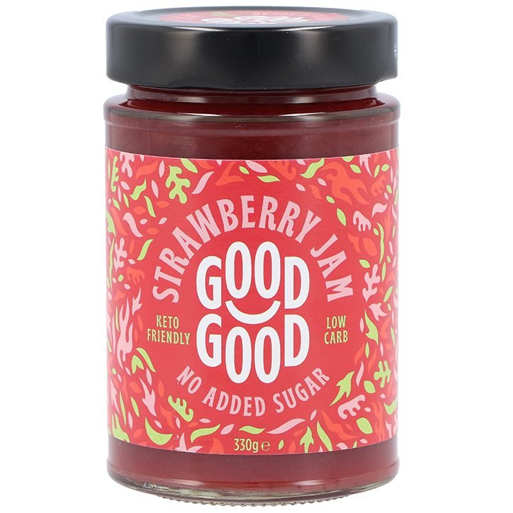 Good Good Sweet Jam Strawberry Met Stevia - 330g-1