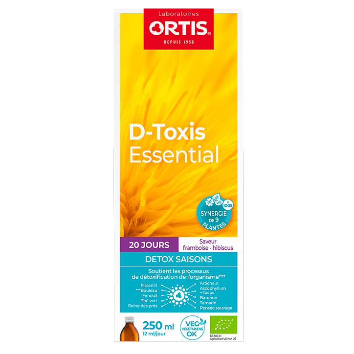 Ortis D-Toxis Essential Détox (20 jours) - 250ml-1