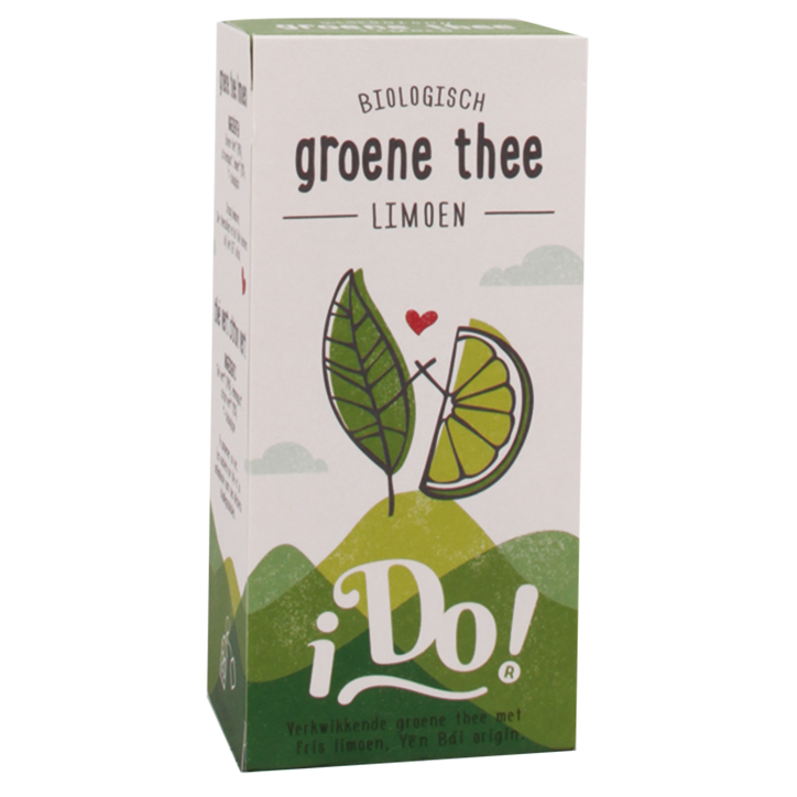 iDo! Groene Thee Limoen Bio (20 Theezakjes)-1