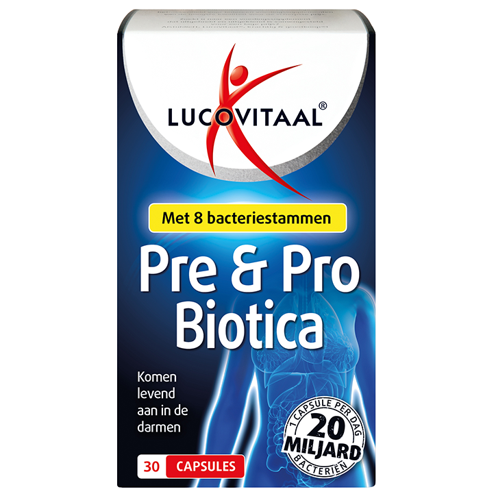 Lucovitaal Pre En Probiotica (30 Capsules)-1