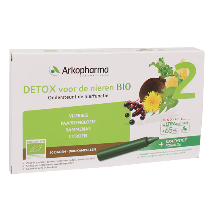 Arkopharma Detox Nieren Bio (10 Ampullen)-1
