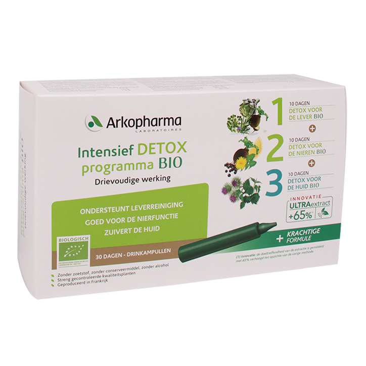 Arkopharma Intensief Detox Programma Bio (30 Ampullen)-1