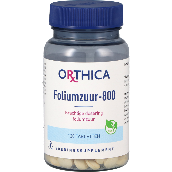 Orthica Foliumzuur 800 (120 Tabletten)-1