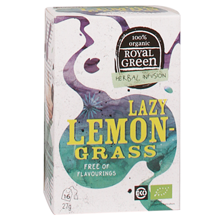 Royal Green Lazy Lemongrass Bio (16 Theezakjes)-1