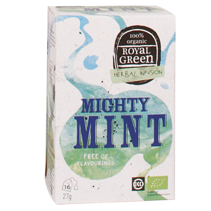 Royal Green Mighty Mint Bio (16 Theezakjes)-1