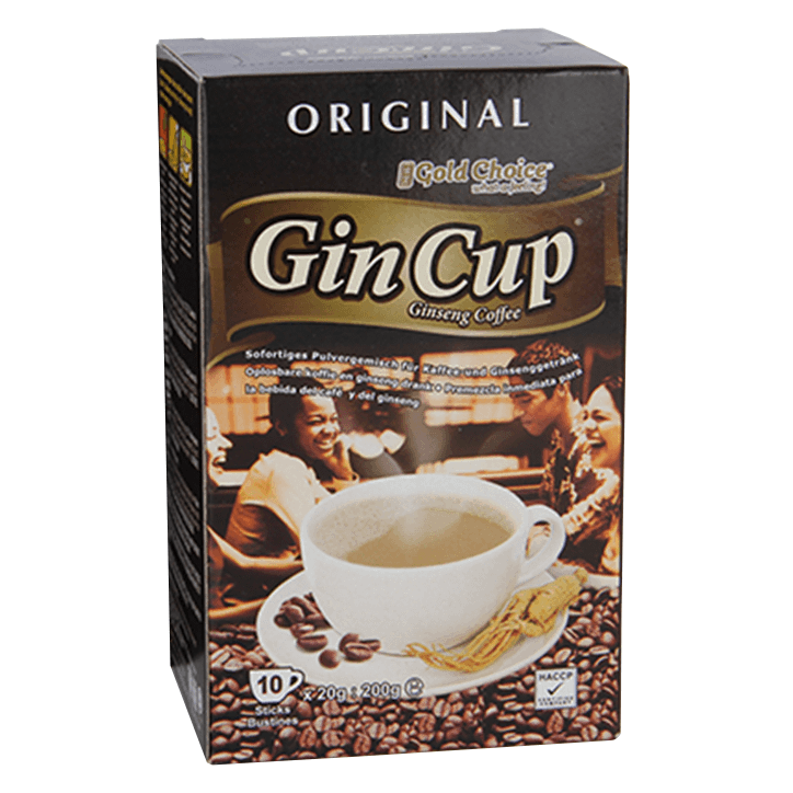Gold Choice Gin Cup Regulier à partir de café au ginseng (10 sachets)-1