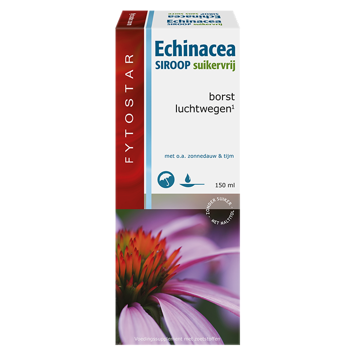 Fytostar Echinaceasiroop Suikervrij (150ml)-1