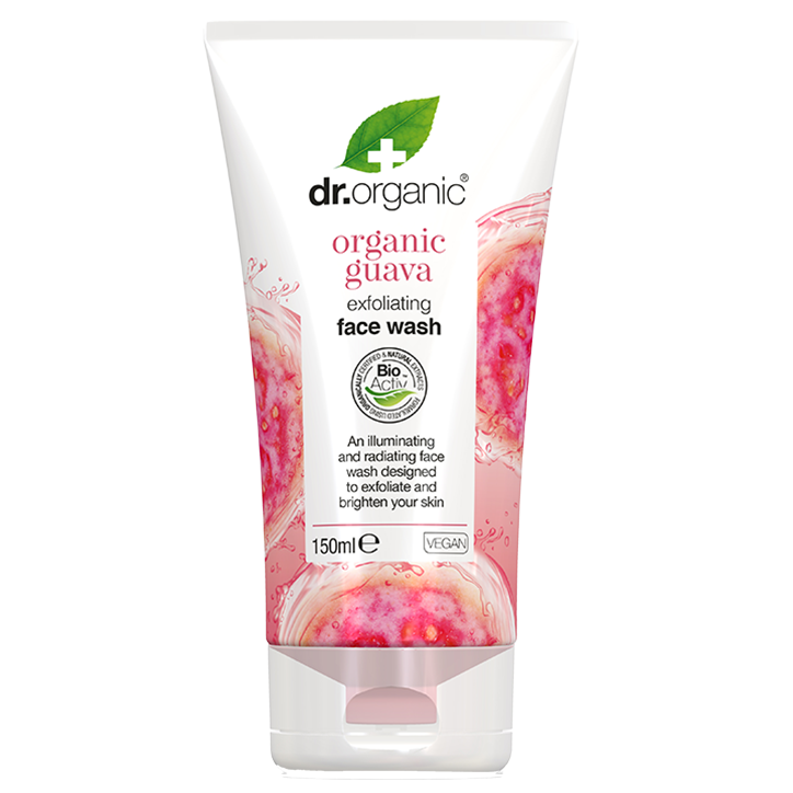 Dr. Organic Guava Exfoliating Face Wash - 150ml-1