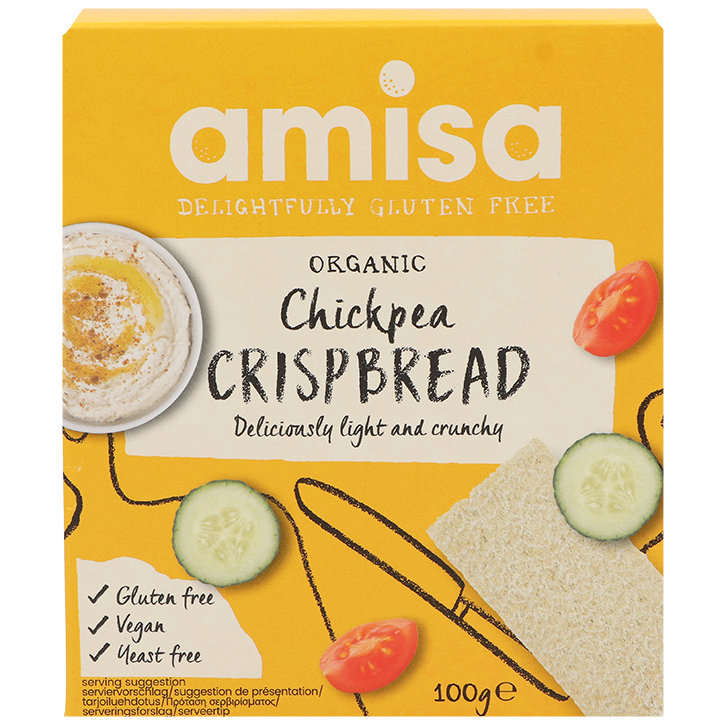 Amisa Kikkererwten Crackers - 100g-1