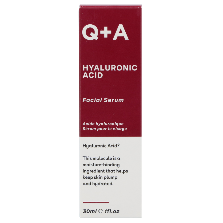 Q+A Hyaluronic Acid Facial Serum - 30ml-1