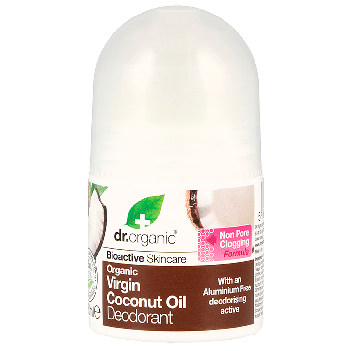Dr Organic Déodorant à l'huile vierge de coco 50 ml-1