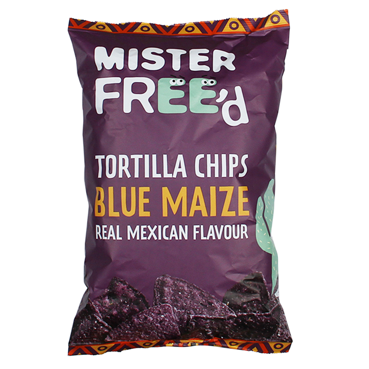 Mister Free'd Tortilla Chips Maïs violet 135 g-1