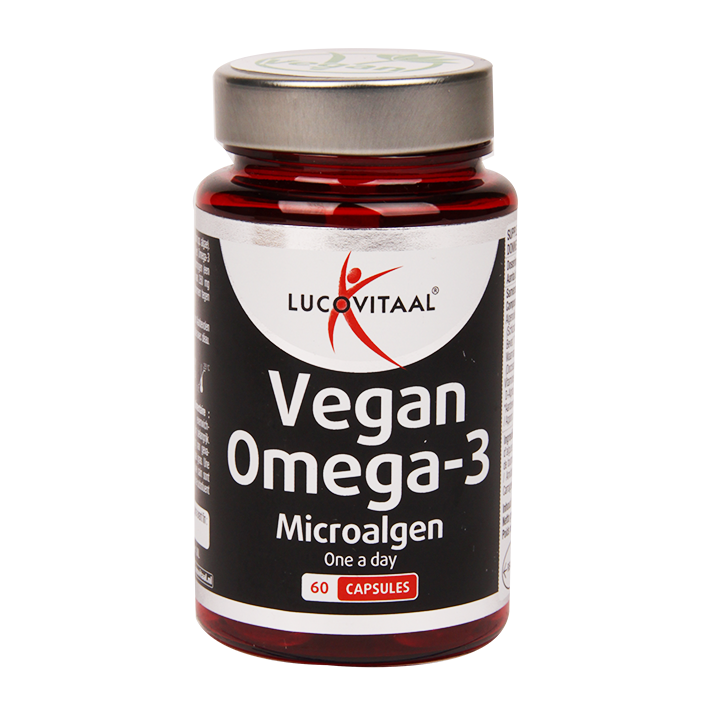 Lucovitaal Vegan Omega-3 Microalgen (60 Capsules)-1