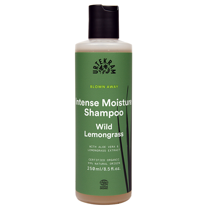 Urtekram Blown Away Intense Moisture Shampoo Wild Lemongrass - 250ml-1