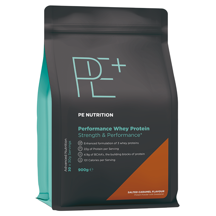 PE Nutrition Protéine Performance Whey Caramel Salé - 900g-1