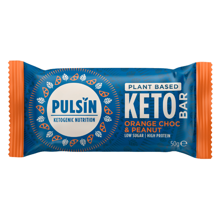 Pulsin Orange Chocolate Keto Bar - 50 g-1