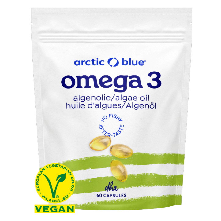 Arctic Blue Omega 3 Algenolie (60 Capsules)-1