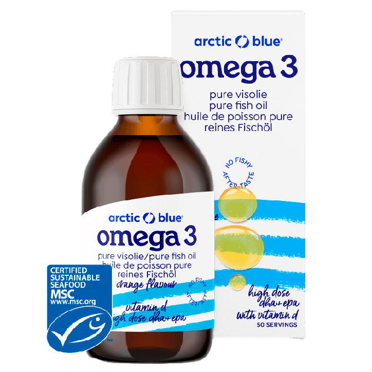 Arctic Blue Omega 3 met Vitamine D (250ml)-1